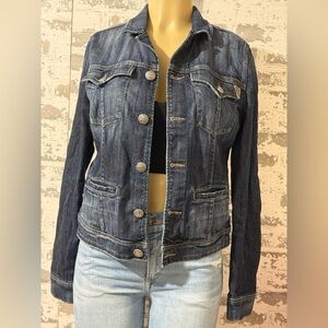 Silver Jeans Dark Blue Denim Jacket